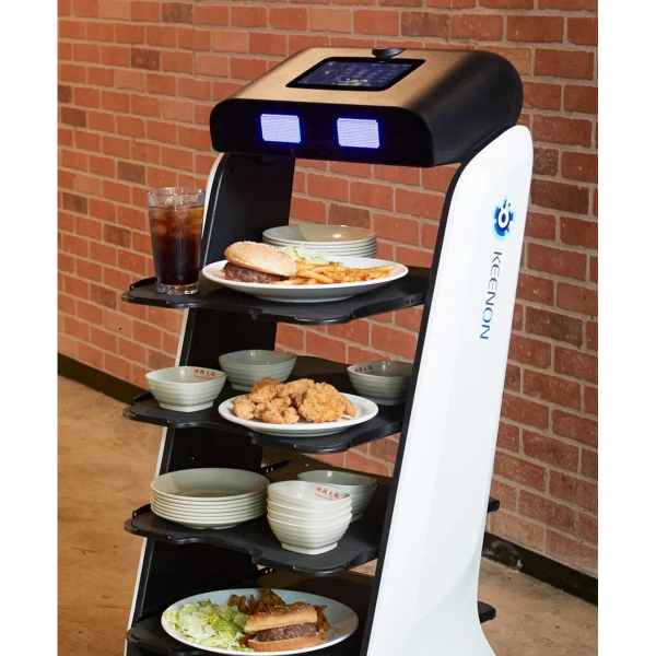 Keenon-T5-Service-Roboter-Speisen