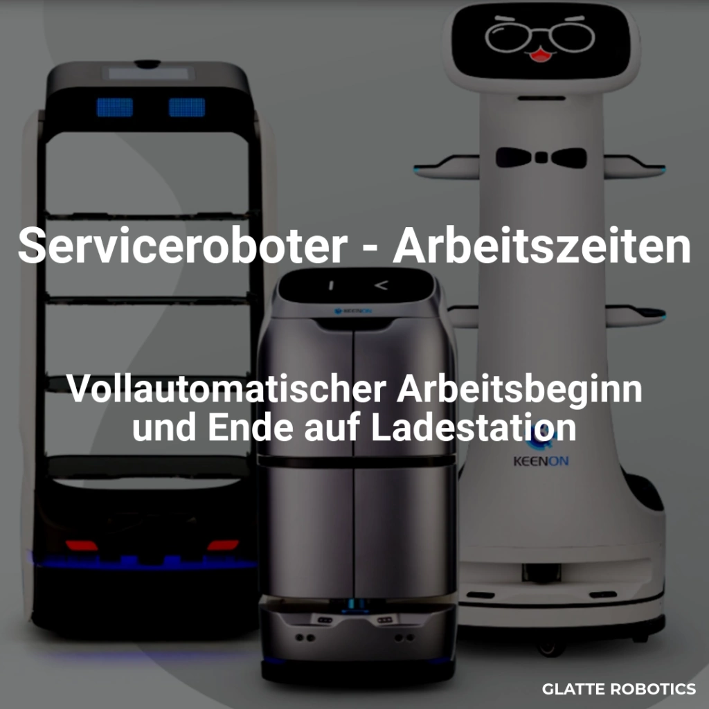 Video Titelbild mit drei Servicerobotern
