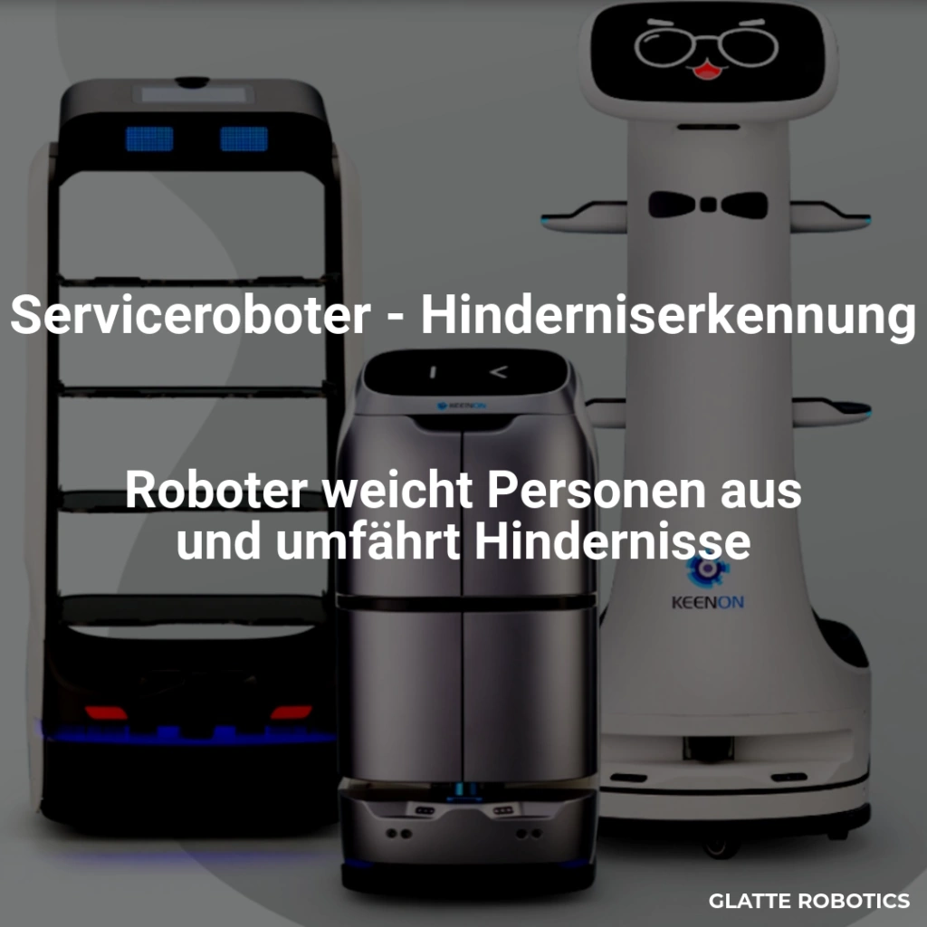 Video Titelbild mit drei Servicerobotern