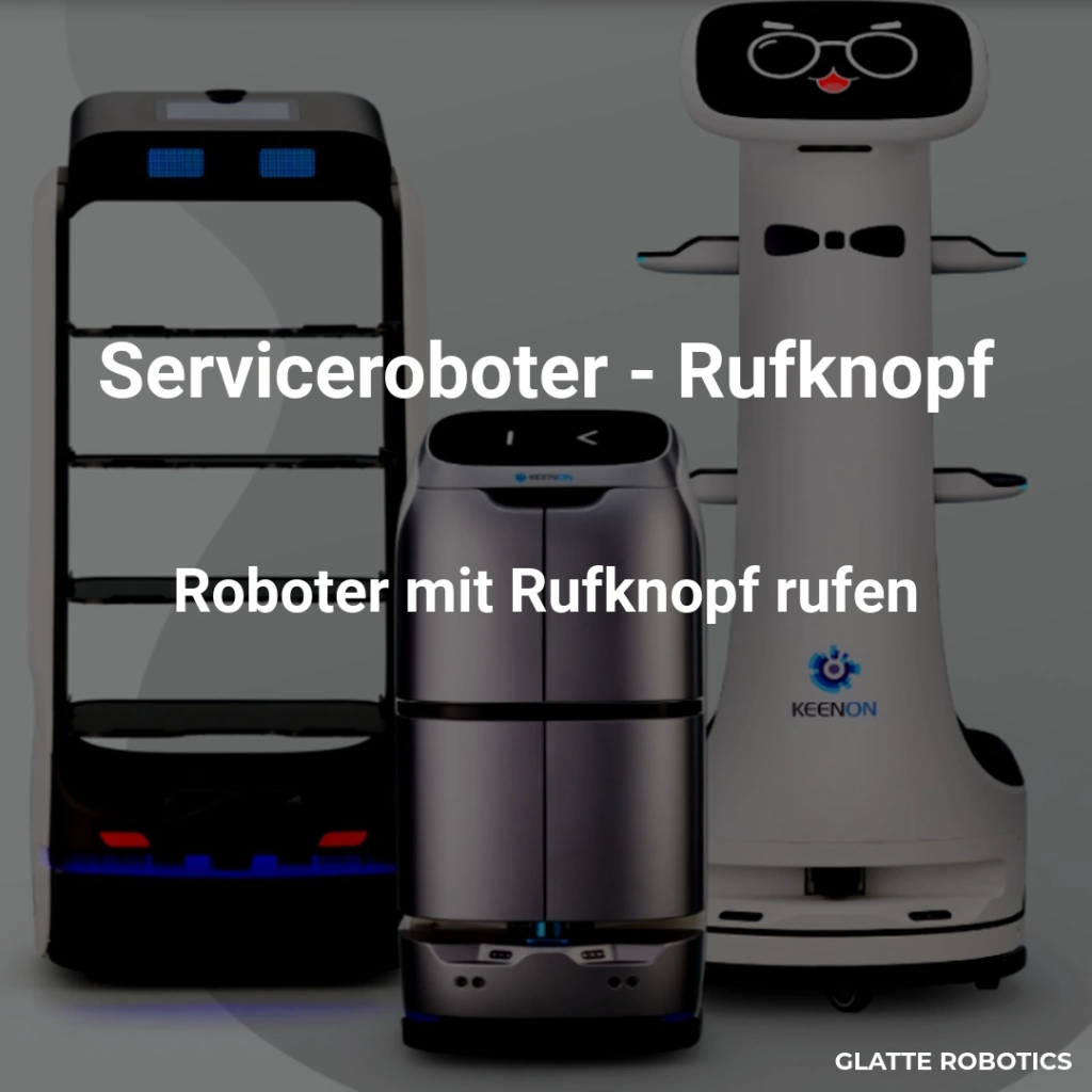 Video Titelbild mit drei Servicerobotern